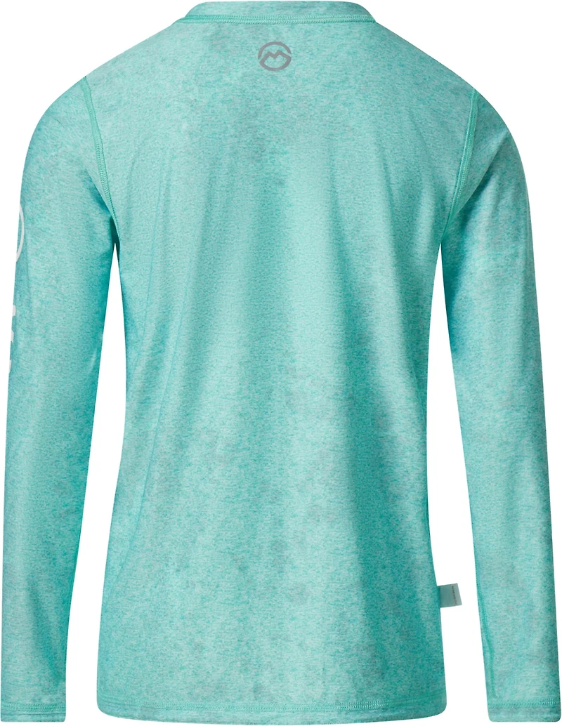 Magellan Outdoors Boys' RT Breeze Reversible Crew Long Sleeve T-shirt