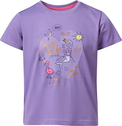 BCG Girls' Lifestyle Mermaid Vacation T-shirt