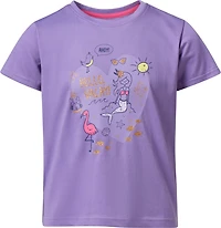 BCG Girls' Lifestyle Mermaid Vacation T-shirt