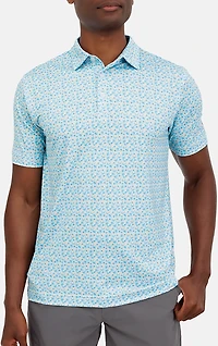 Waggle Golf Men’s Pina Paradise Polo