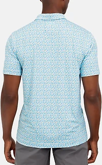 Waggle Golf Men’s Pina Paradise Polo