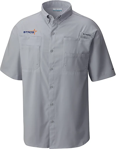 Columbia Sportswear Men's Houston Astros City Connect Tamiami Button Up Shirt