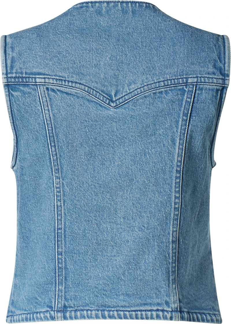Wrangler Women's Denim Shirt Vest