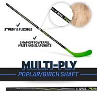 Franklin Sports Youth NHL Power X Street Hockey Stick 46 in Hockey Stick