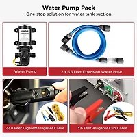 CampLux 12 Volt Water Pressure Diaphragm Pump Kit