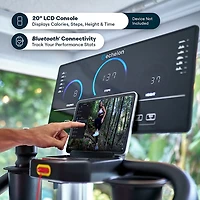 Echelon Summit Stair Stepper Machine with Adjustable Step Rate & Wireless Charging