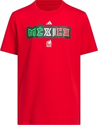 adidas Boys’ Mexico World Cup 2026 Home Short-Sleeve T-Shirt