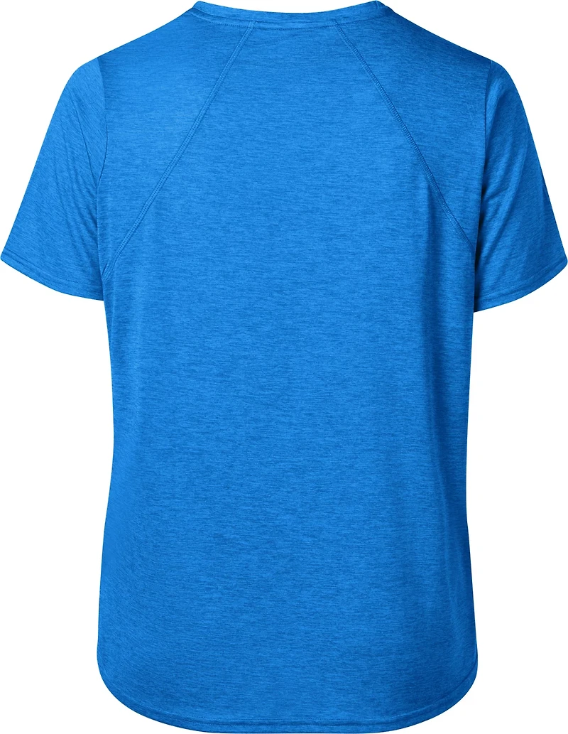 BCG Women's Plus Turbo Melange Short Sleeve T-shirt