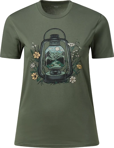 Academy Sports + Outdoors Women's Floral Lantern T-shirt