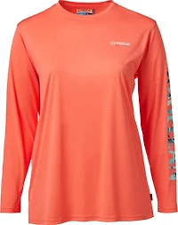 Magellan Women's Plus Caddo Lake Logo Long Sleeve T-shirt