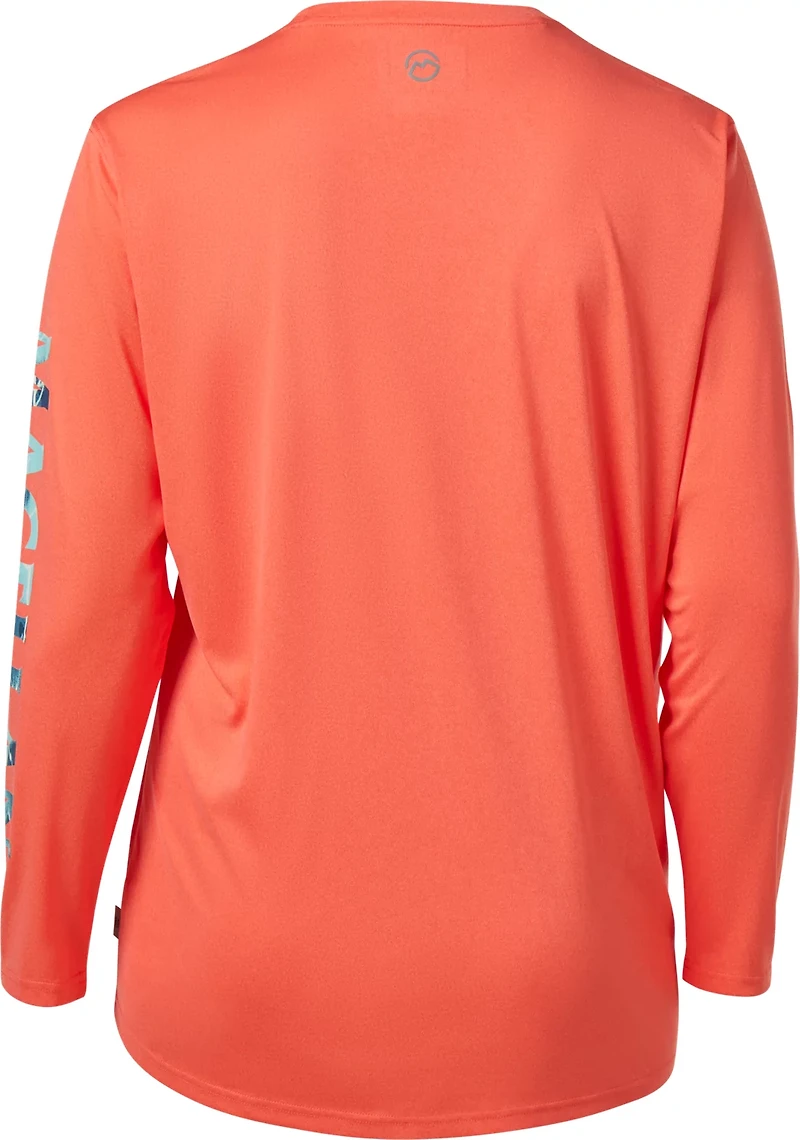 Magellan Women's Plus Caddo Lake Logo Long Sleeve T-shirt