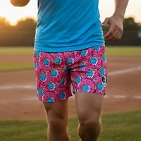 Baseball Lifestyle 101 Adult Donut Shorts 5