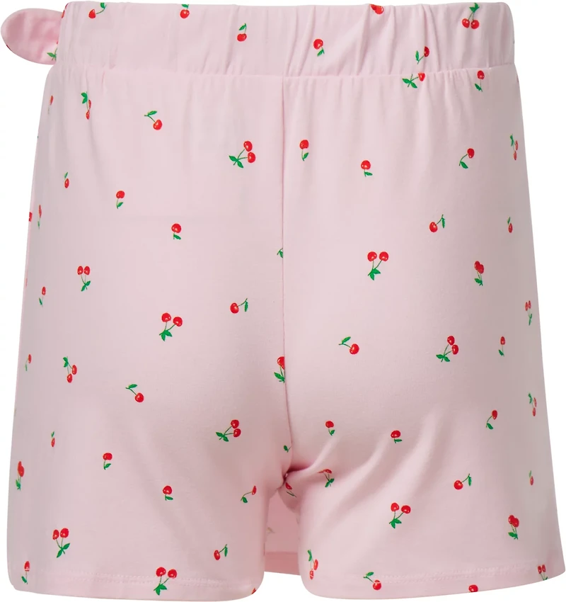 BCG Girls' Wrap Tie Printed Skort