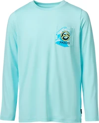 Magellan Outdoors Boys' Pocket Graphic Long Sleeve T-shirt