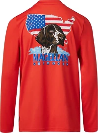 Magellan Outdoors Boys' Pocket Graphic Long Sleeve T-shirt