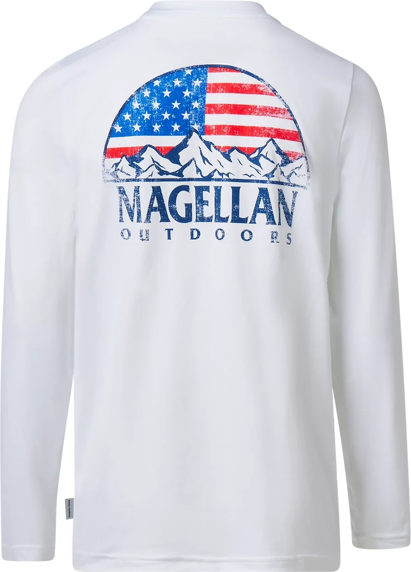 Magellan Outdoors Men's Pocket Graphic Long Sleeve T-shirt
