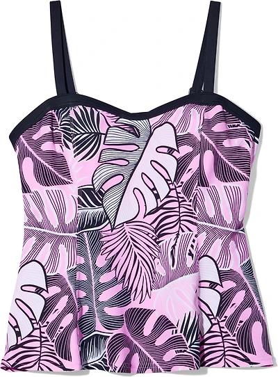 Gerry Women's Branch Peplum Tankini Top