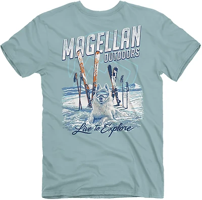 Magellan Outdoors Men’s Ski Dog T-Shirt