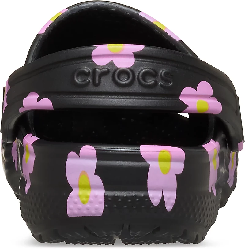Crocs Toddlers' Flower Classic Clogs