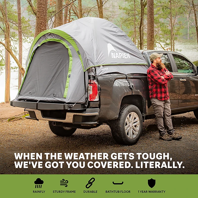 Napier Outdoors Backroadz 2-Person Compact Regular Bed Truck Tent