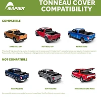 Napier Outdoors Backroadz 2-Person Compact Regular Bed Truck Tent