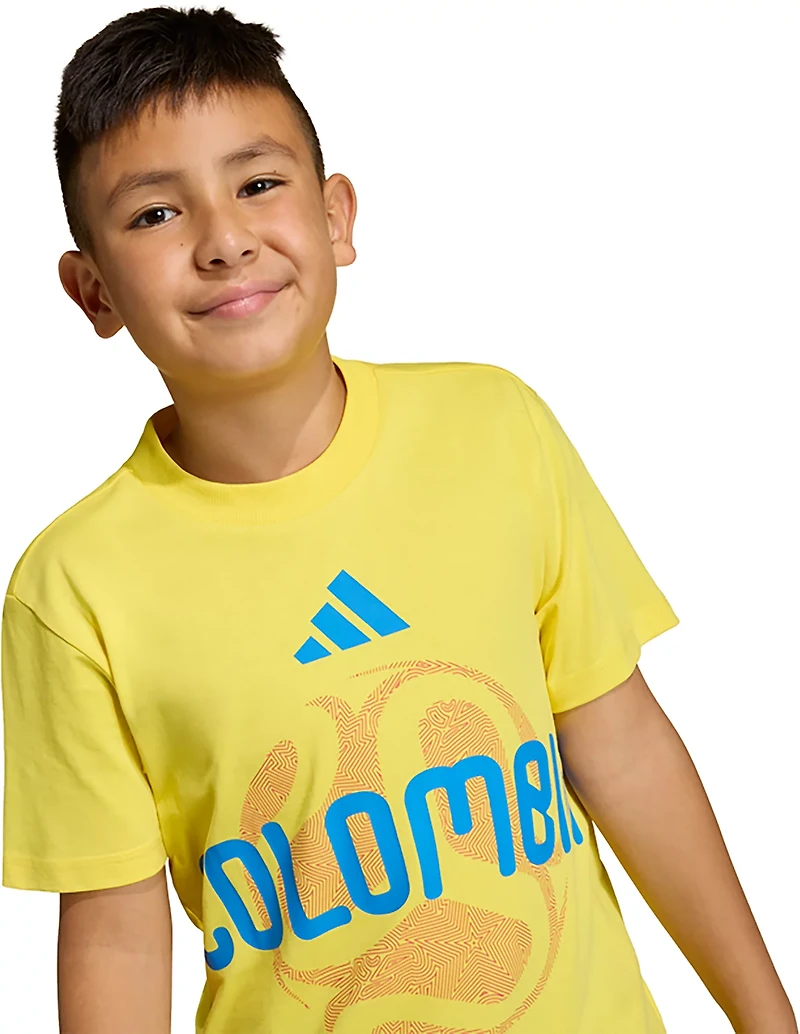 adidas Youth Colombia World Cup 2026 T-shirt