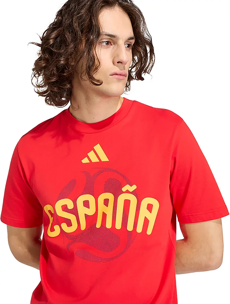 adidas Men's Spain 2026 World Cup Graphic T-shirt