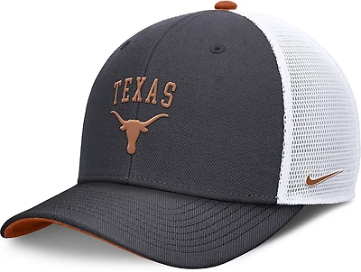 Nike Unisex University of Texas Rise Structured Trucker Adjustable Cap
