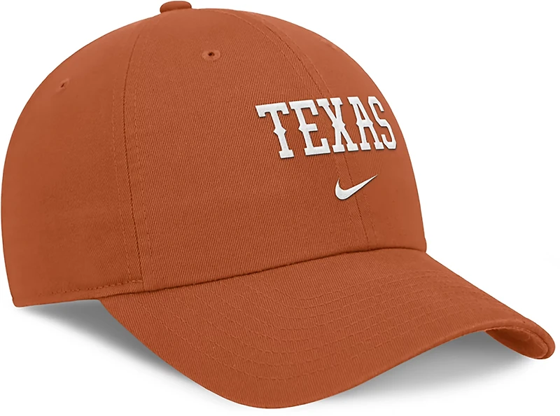Nike Unisex University of Texas Tri-Glide Unstructured Adjustable Club Cap