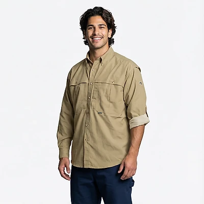 Drake Waterfowl Men's Wing Shooters Long Sleeve Hunting Shirt