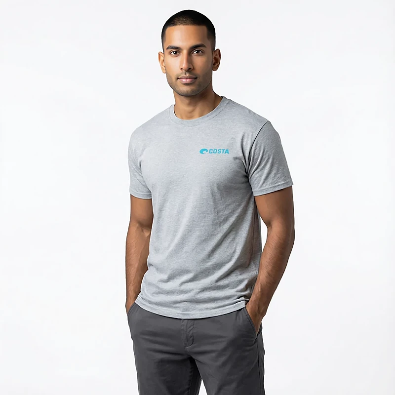Costa Del Mar Men's Top Water Short Sleeve T-shirt