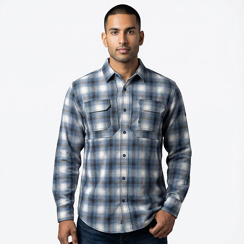 Drake Waterfowl Men's Wingshooter Plaid Shirt
