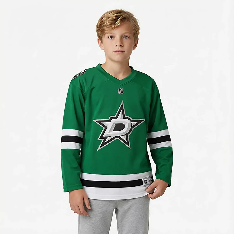 adidas Boys' Dallas Stars Replica Home Team Jersey