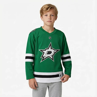 adidas Boys' Dallas Stars Replica Home Team Jersey