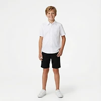 French Toast Boys' Short Sleeve Dress Shirt