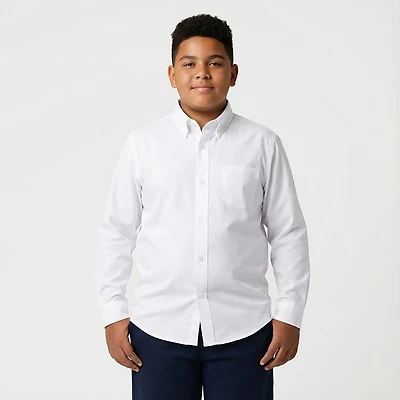 French Toast Boys' Long Sleeve Dress Shirt