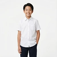 French Toast Boys' Short Sleeve Dress Shirt