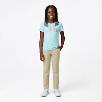 French Toast Girls' Straight Leg Twill Pant