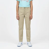 French Toast Girls' Straight Leg Twill Pant