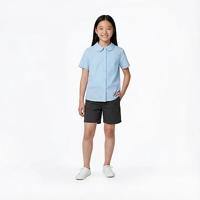 French Toast Girls' Modern Peter Pan Blouse
