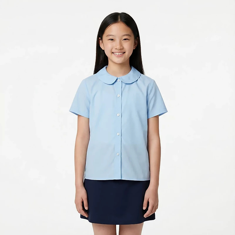 French Toast Girls' Modern Peter Pan Blouse