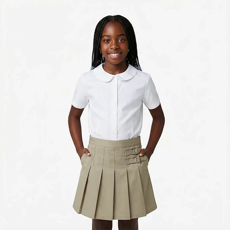 French Toast Girls' Modern Peter Pan Blouse