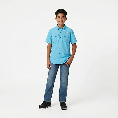 Magellan Outdoors Boys' Laguna Madre Button Down Shirt