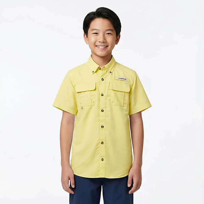 Magellan Outdoors Boys' Laguna Madre Button Down Shirt
