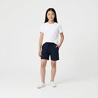 French Toast Girls' Stretch Pull-On Tie-Front Shorts