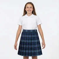 French Toast Girls' Plaid Pleated Uniform Skirt