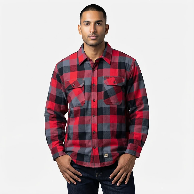 Berne Men's Flannel Shirt Jacket