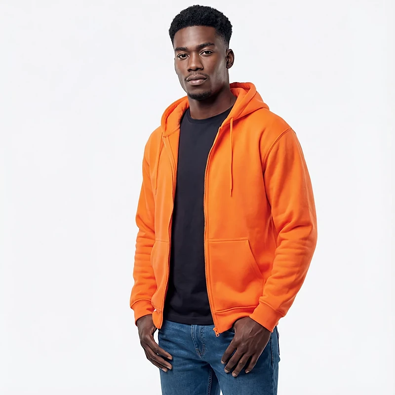 Berne Men's All-Season Thermal Lined Full-Zip Hoodie