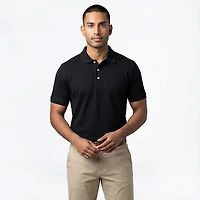 French Toast @School Men's Pique Polo Shirt