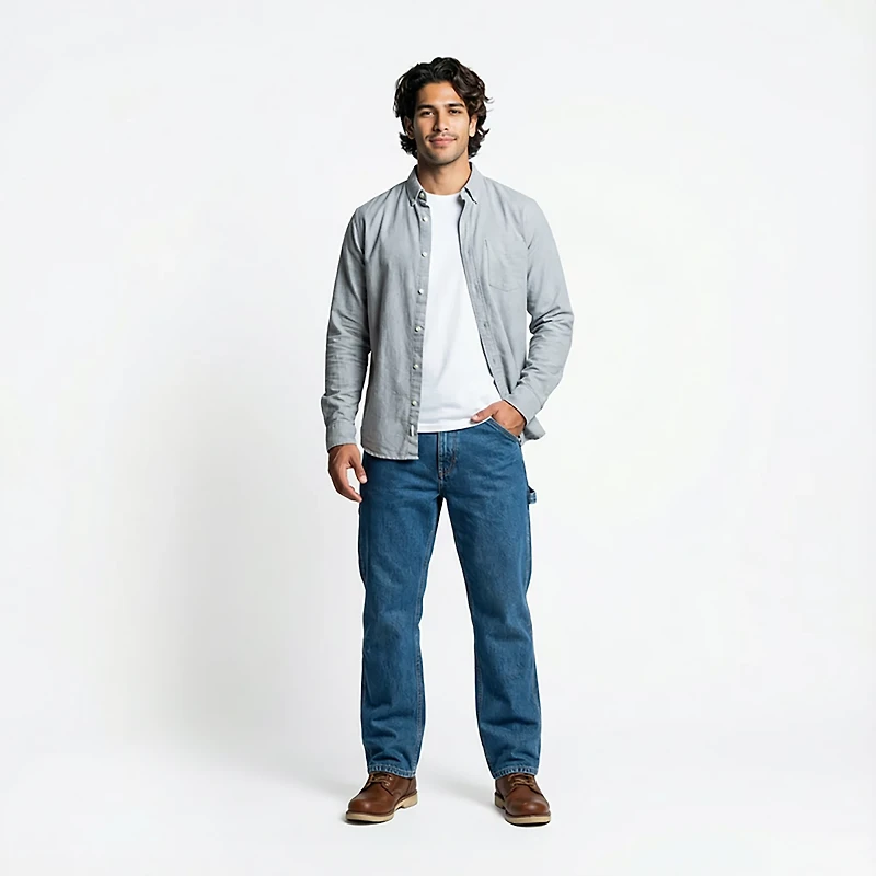 Red Kap Men's Loose Fit Dungarees